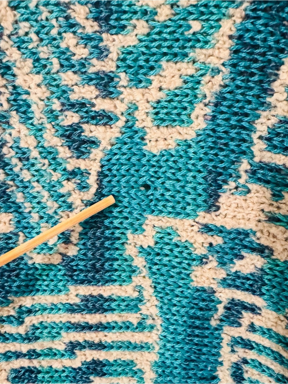 PERUVIAN CONNECTION Cardigan Sweater Absolutely Beautiful Women’s Large Flaw - Picture 6 of 6
